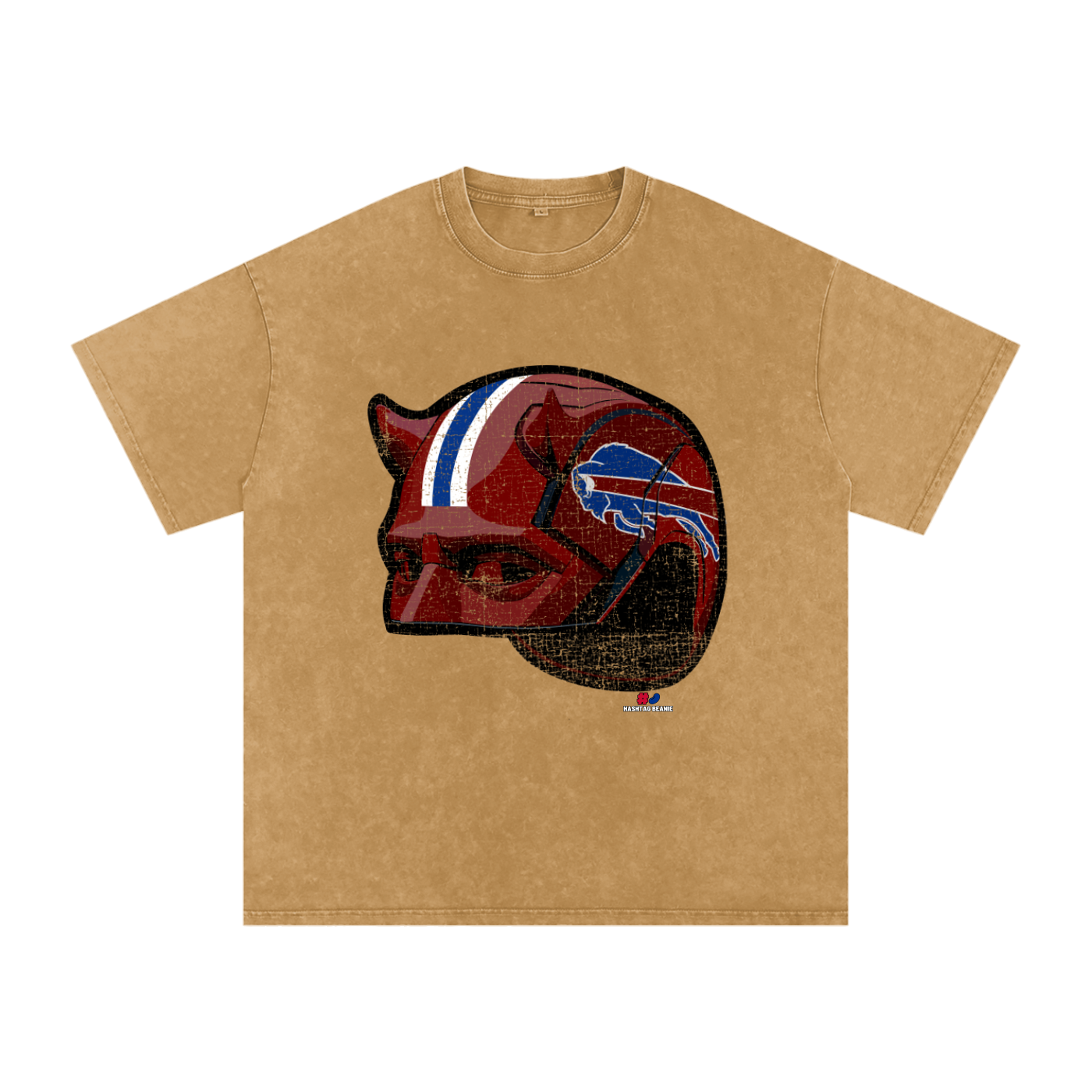Daredevil Buffalo Helmet Vintage Washed T-Shirt