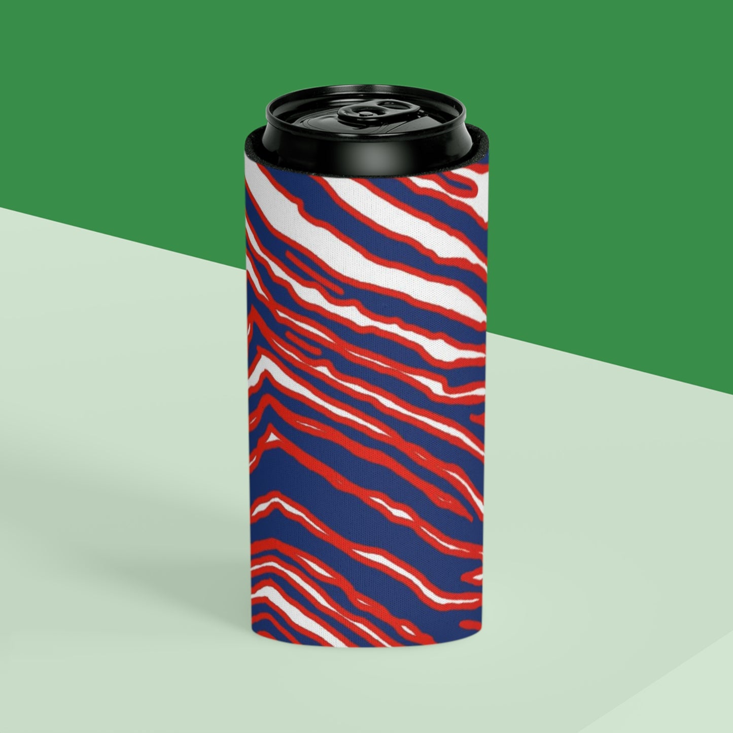 Zuba Can Cooler, Regular and Slim can Koozie, Buffalo Football