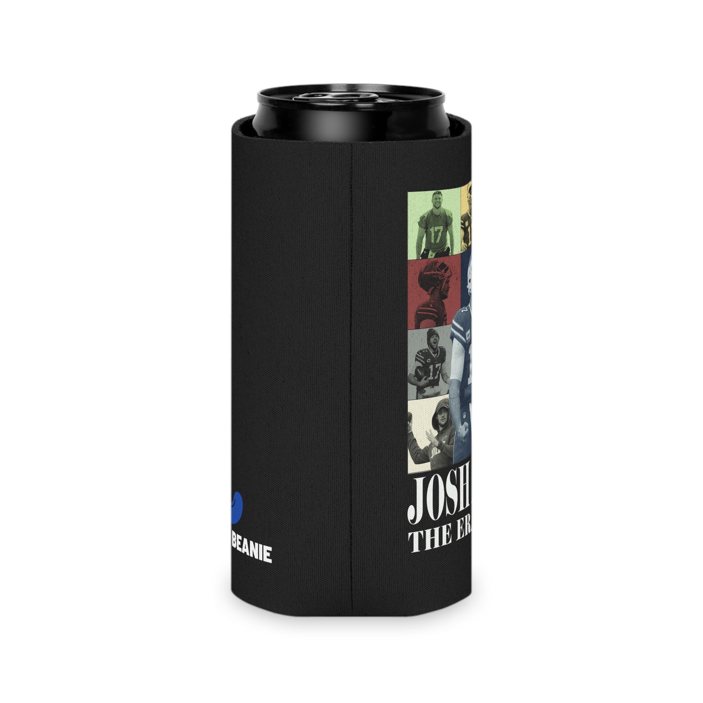 Josh Allen Eras Tour Can Cooler, Regular and Slim can Koozie