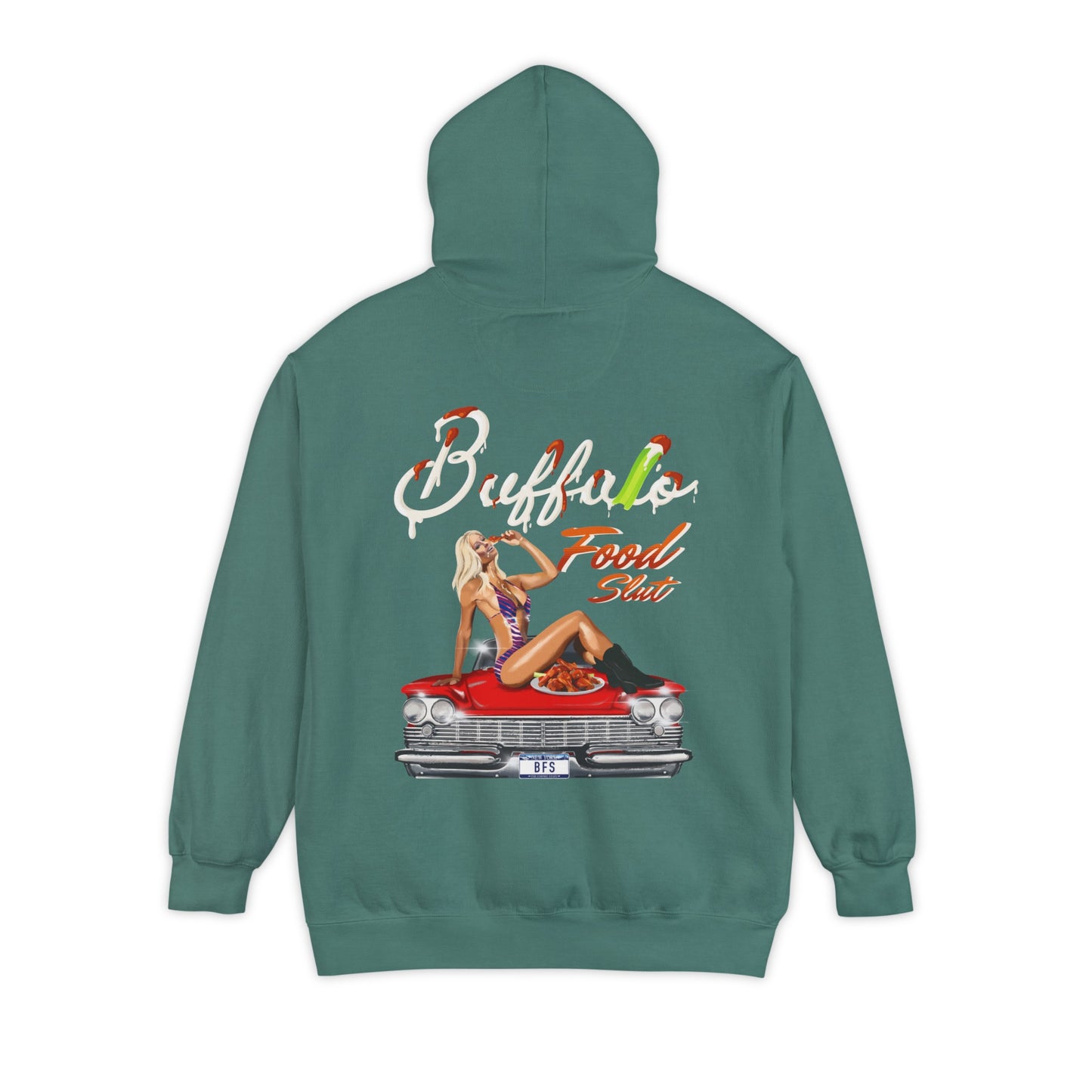 Buffalo Food Slut X Hashtag Beanie Hoodie