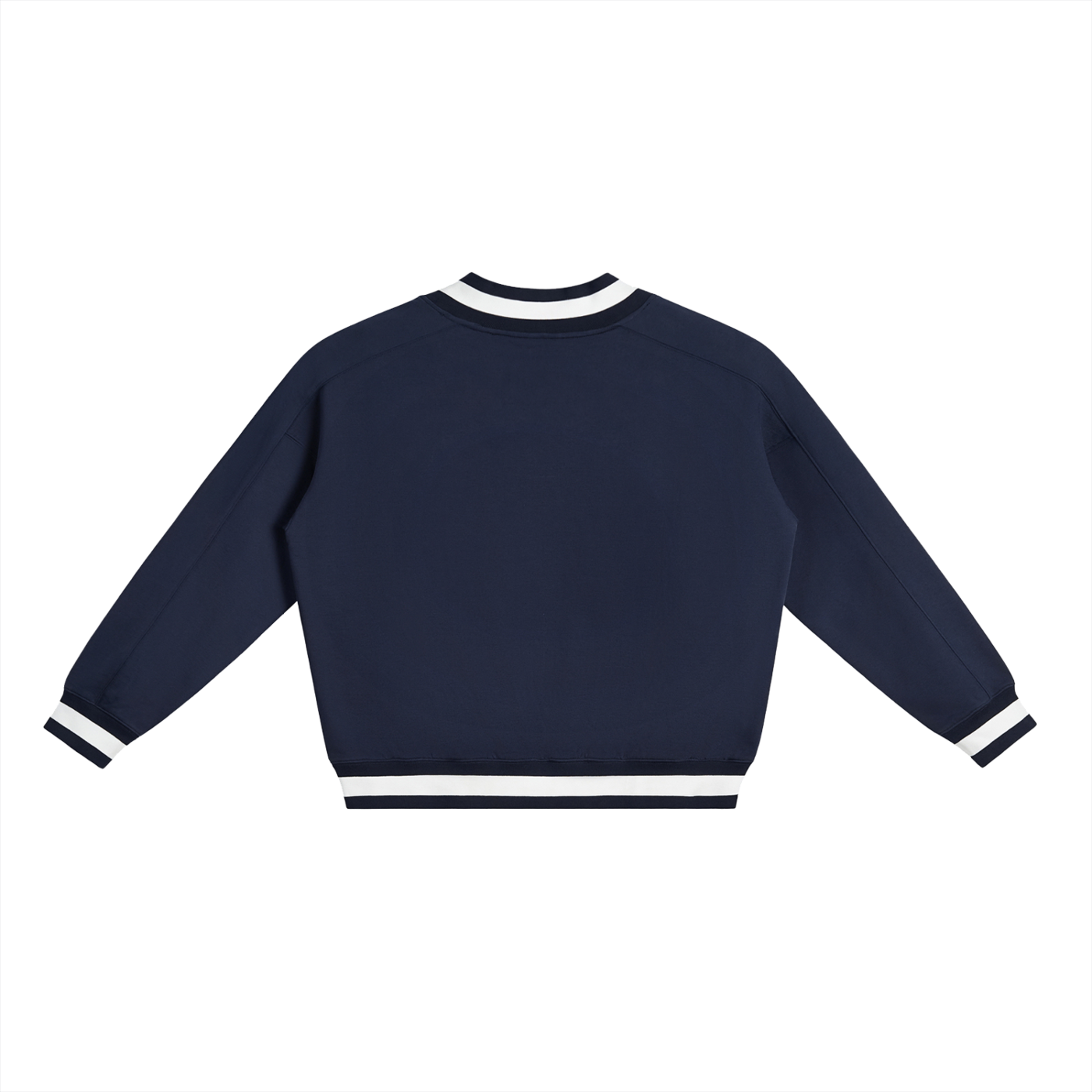 Preppy Buffalo Football V-Neck Sweatshirt