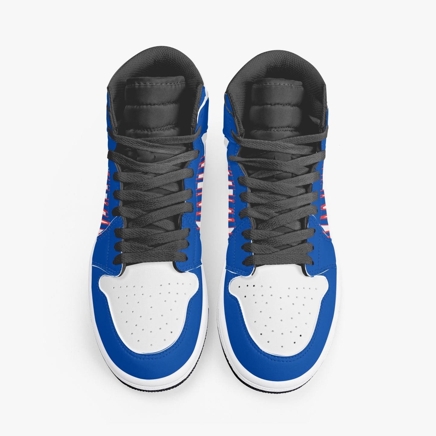 Let's Go Buffalo Jordan 1 Style High Top Sneaker