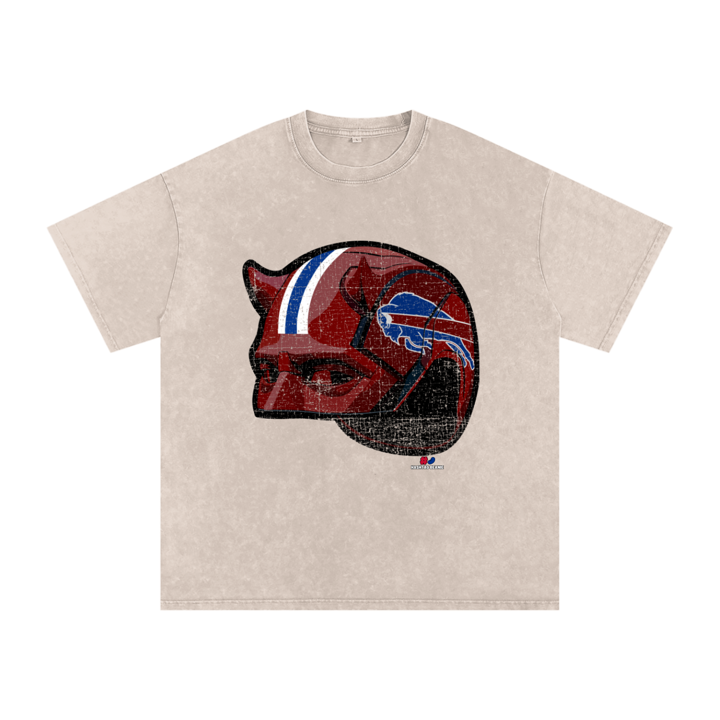 Daredevil Buffalo Helmet Vintage Washed T-Shirt