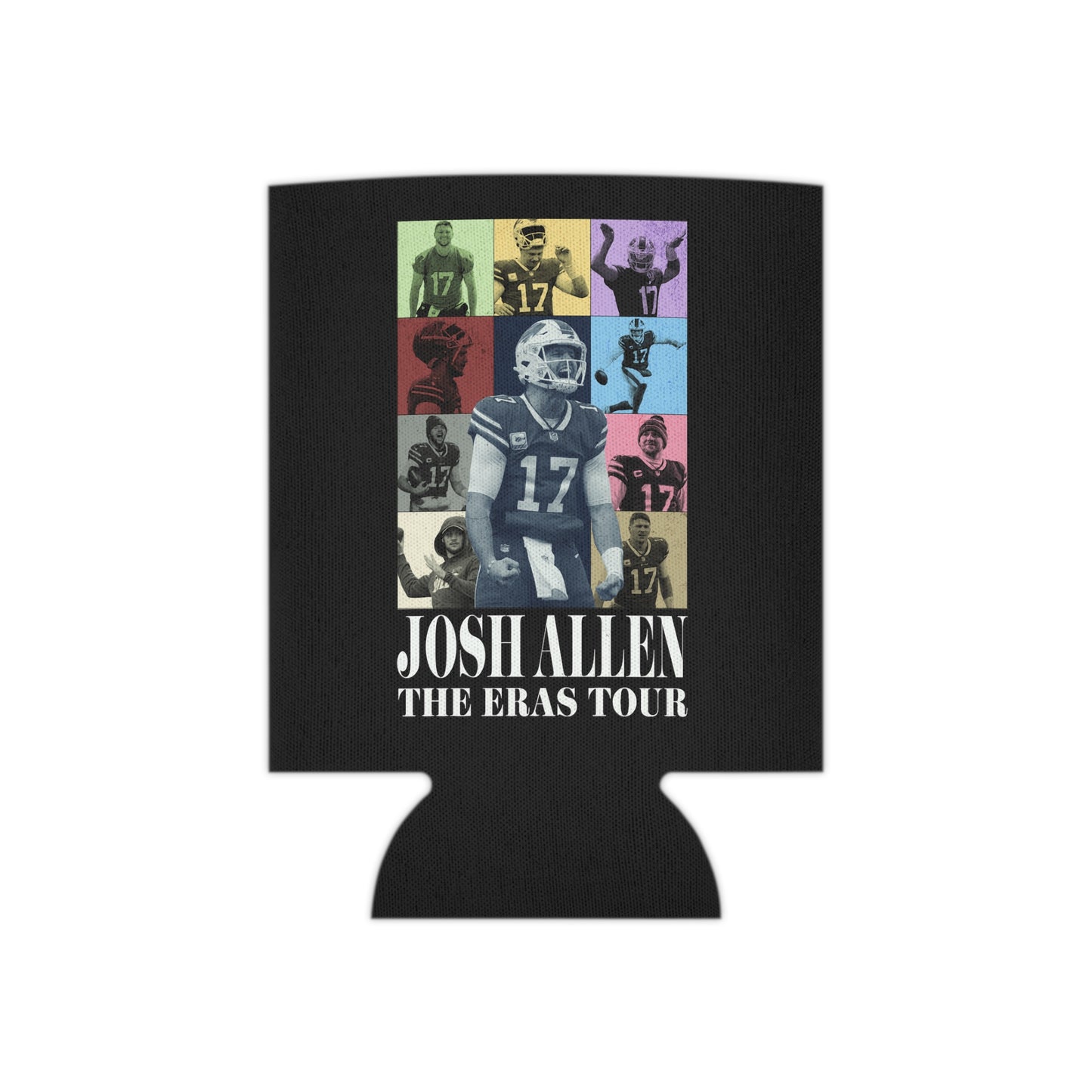 Josh Allen Eras Tour Can Cooler, Regular and Slim can Koozie