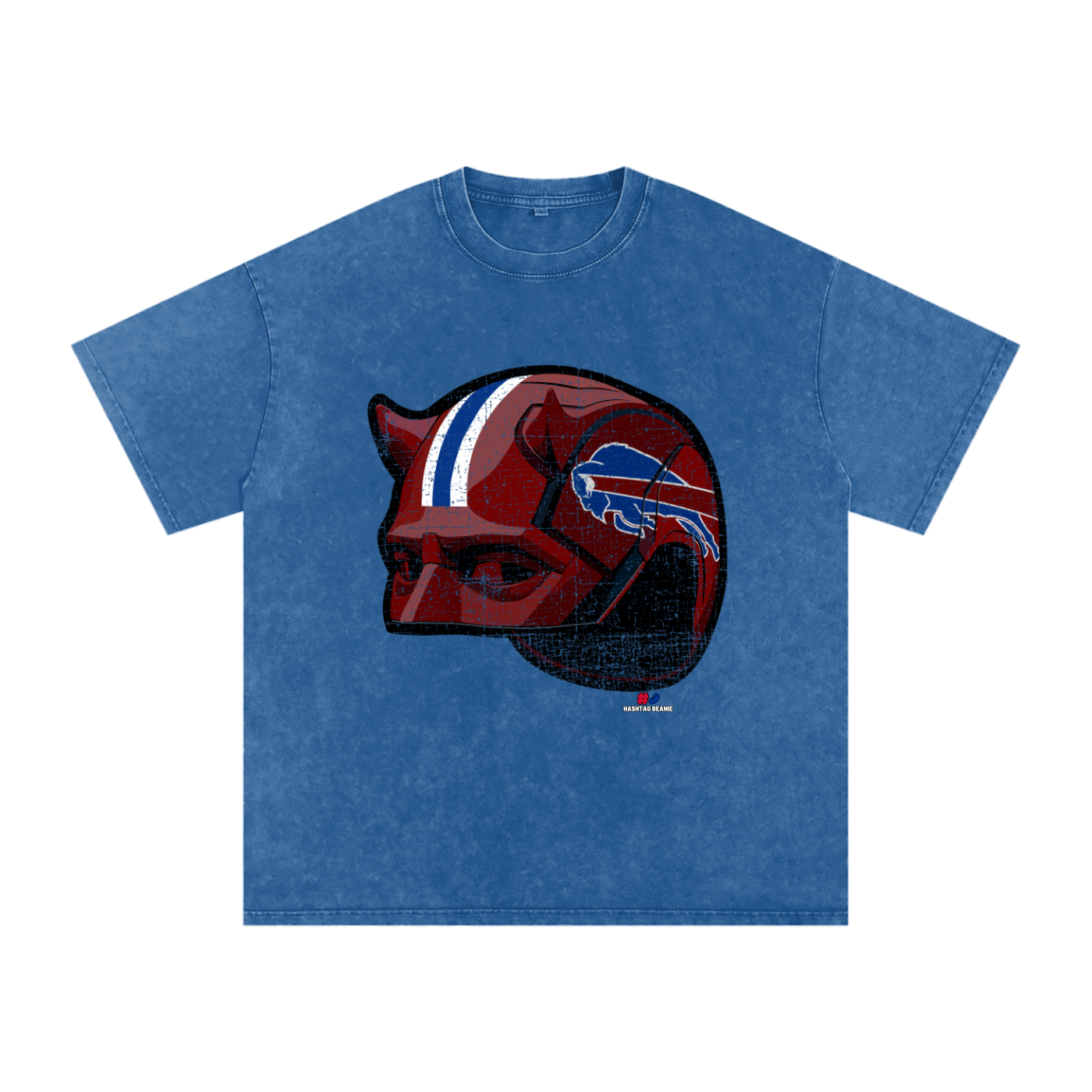 Daredevil Buffalo Helmet Vintage Washed T-Shirt