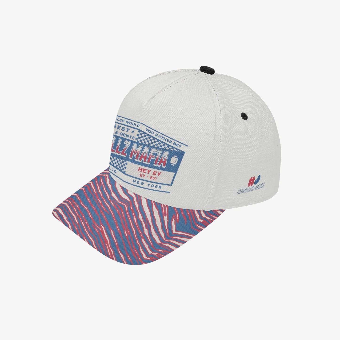Buffalo Mafia Vintage Style Two Toned Zubaz Hat