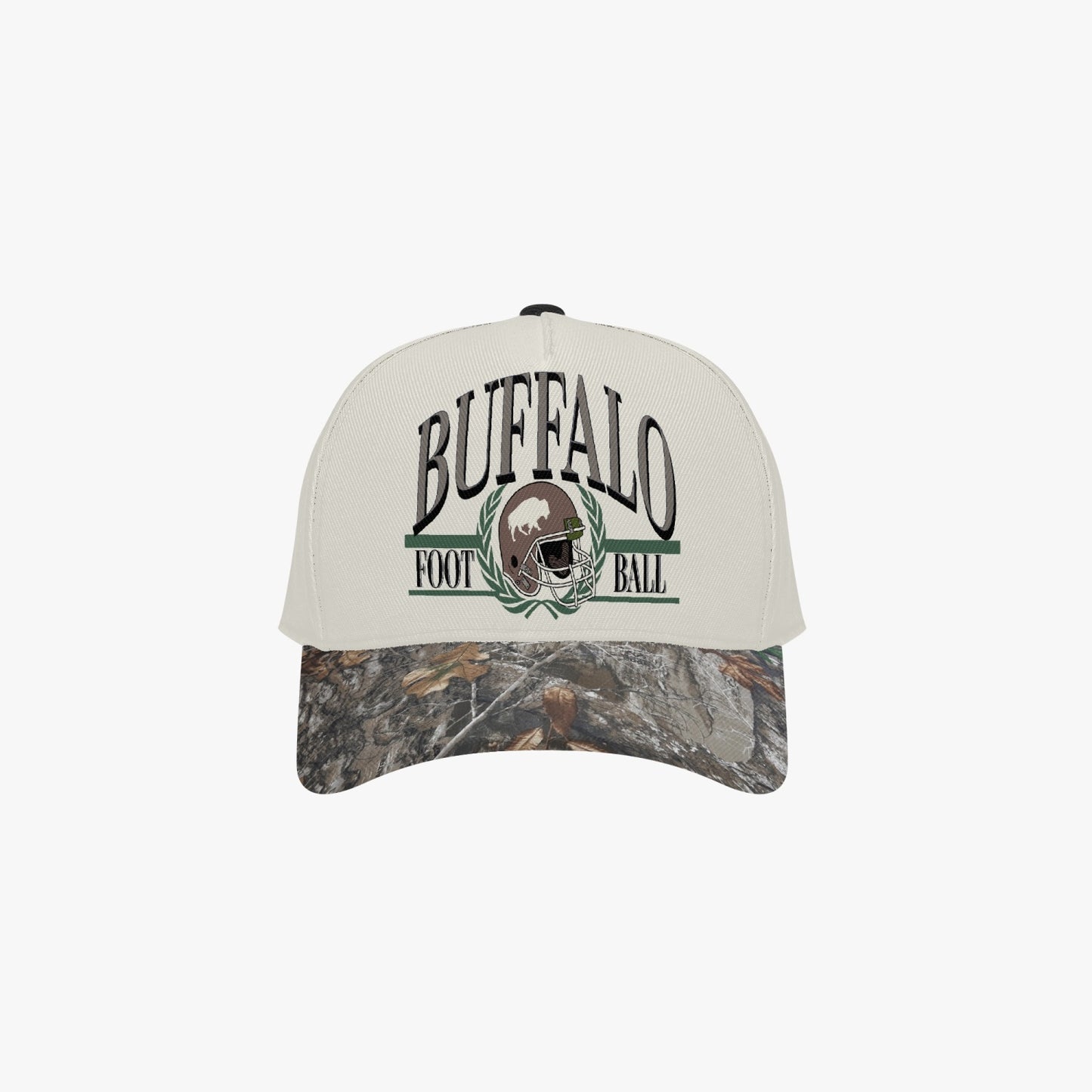Buffalo Football Vintage Style Two Toned Camo Hat