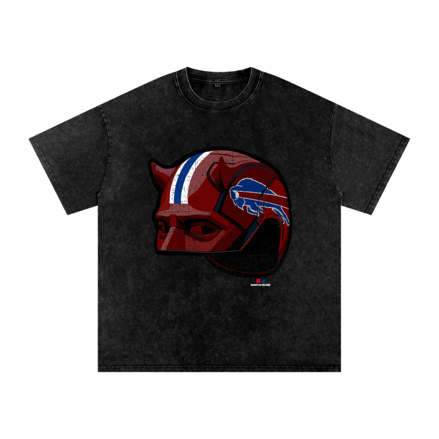 Daredevil Buffalo Helmet Vintage Washed T-Shirt