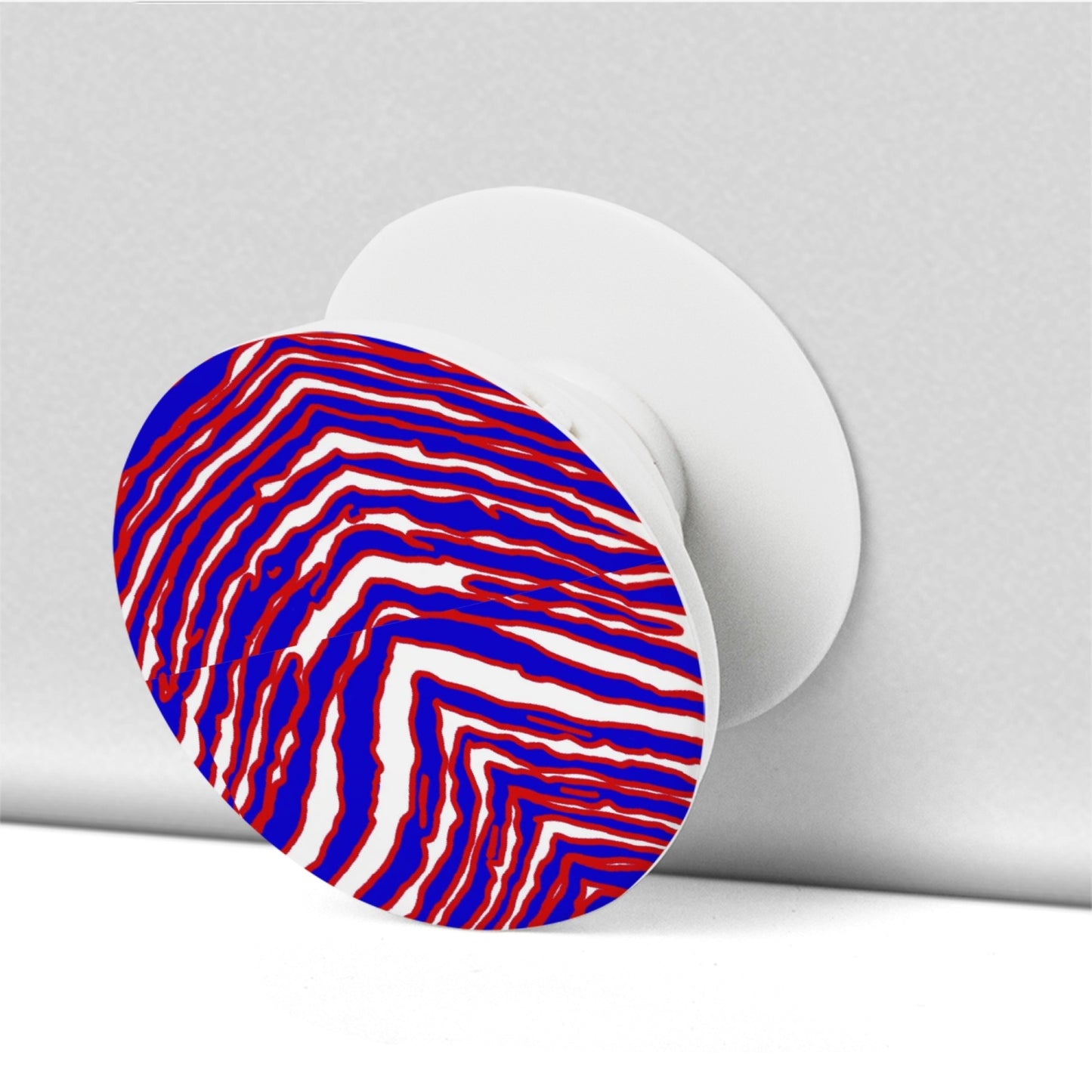 Zuba Print Collapsible Grip And Stand for Phones & Tablets Pop Socket