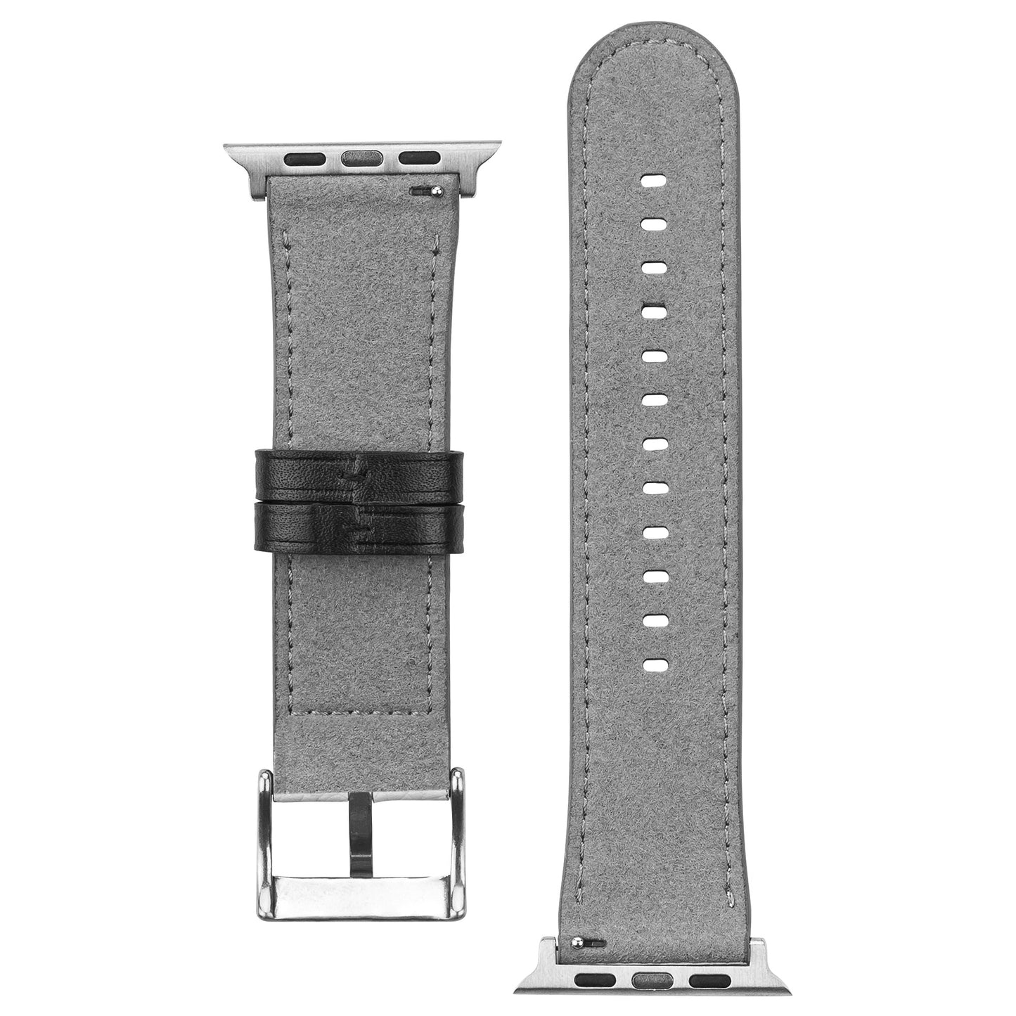 Premium Leather Buffalo Zubaz Apple Watch Band
