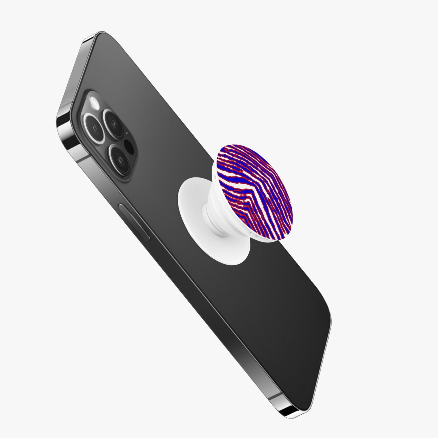 Zuba Print Collapsible Grip And Stand for Phones & Tablets Pop Socket