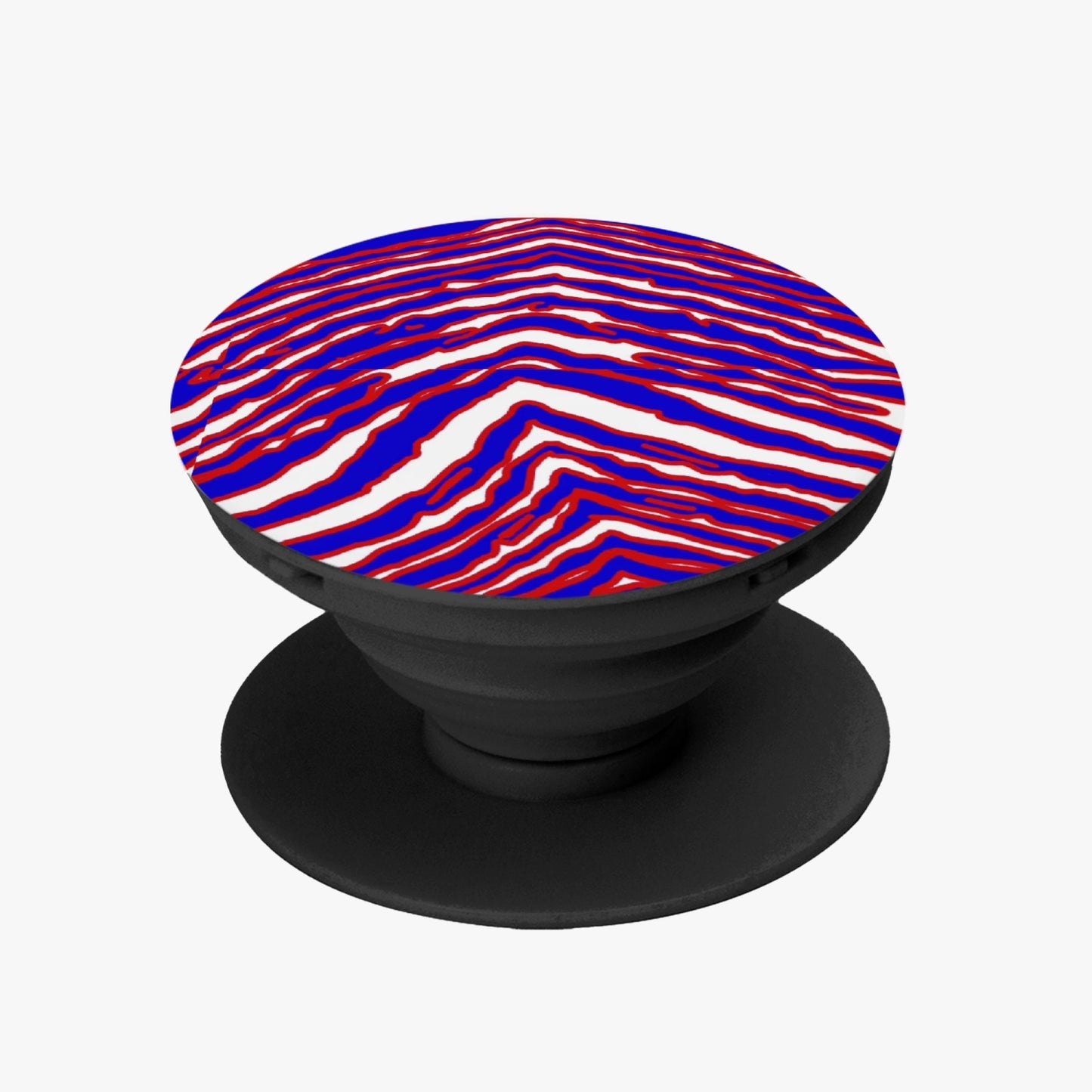 Zuba Print Collapsible Grip And Stand for Phones & Tablets Pop Socket