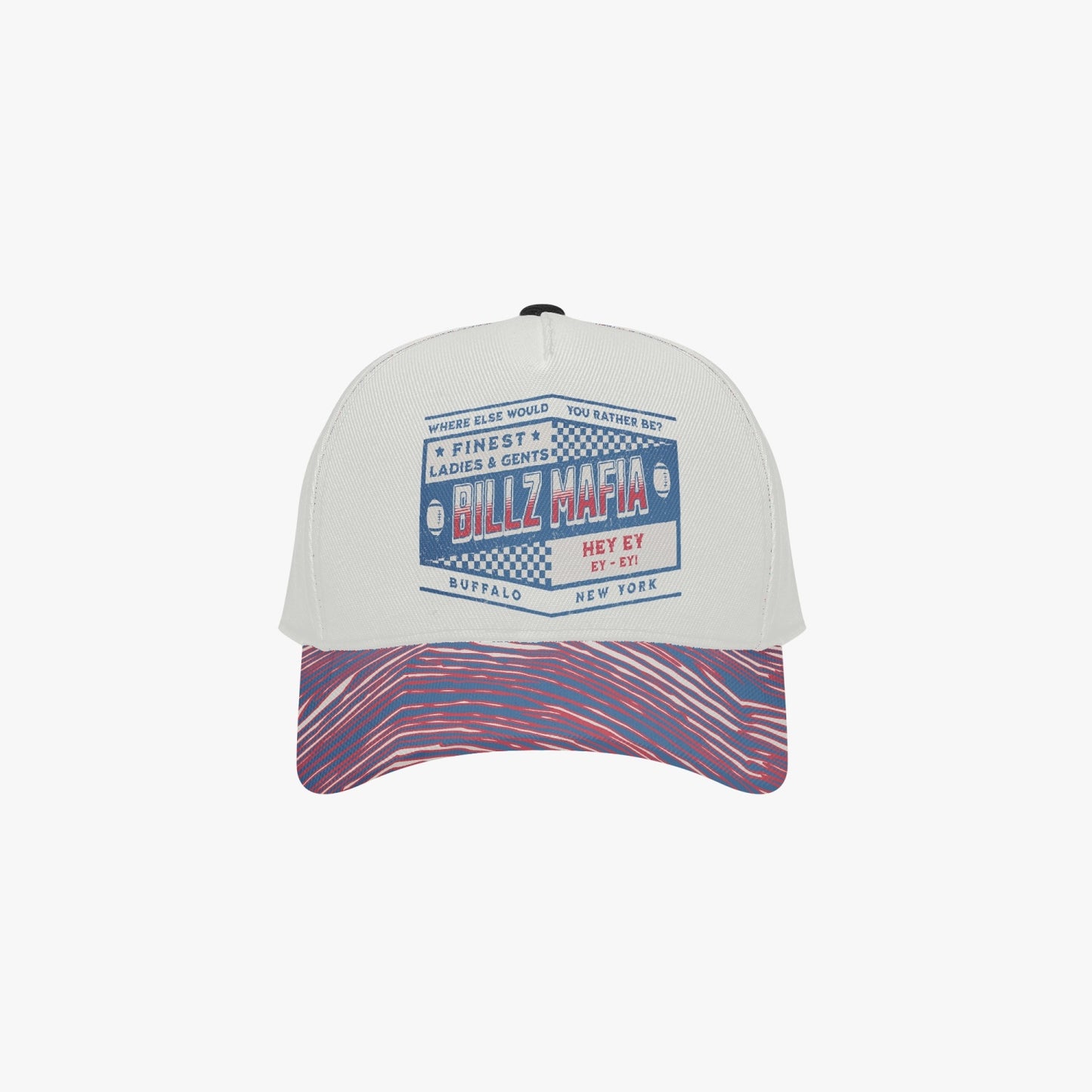 Buffalo Mafia Vintage Style Two Toned Zubaz Hat