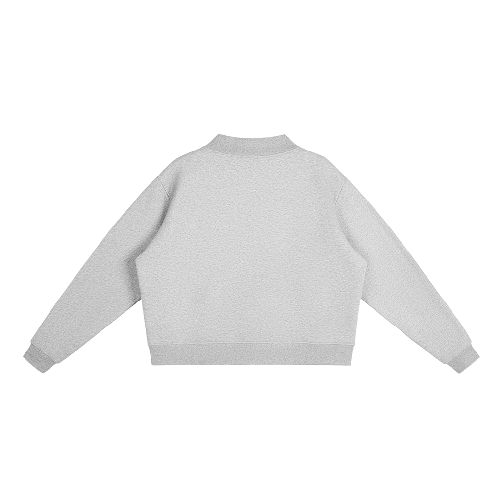 Summer Vibe Basic Mockneck Sweatshirt