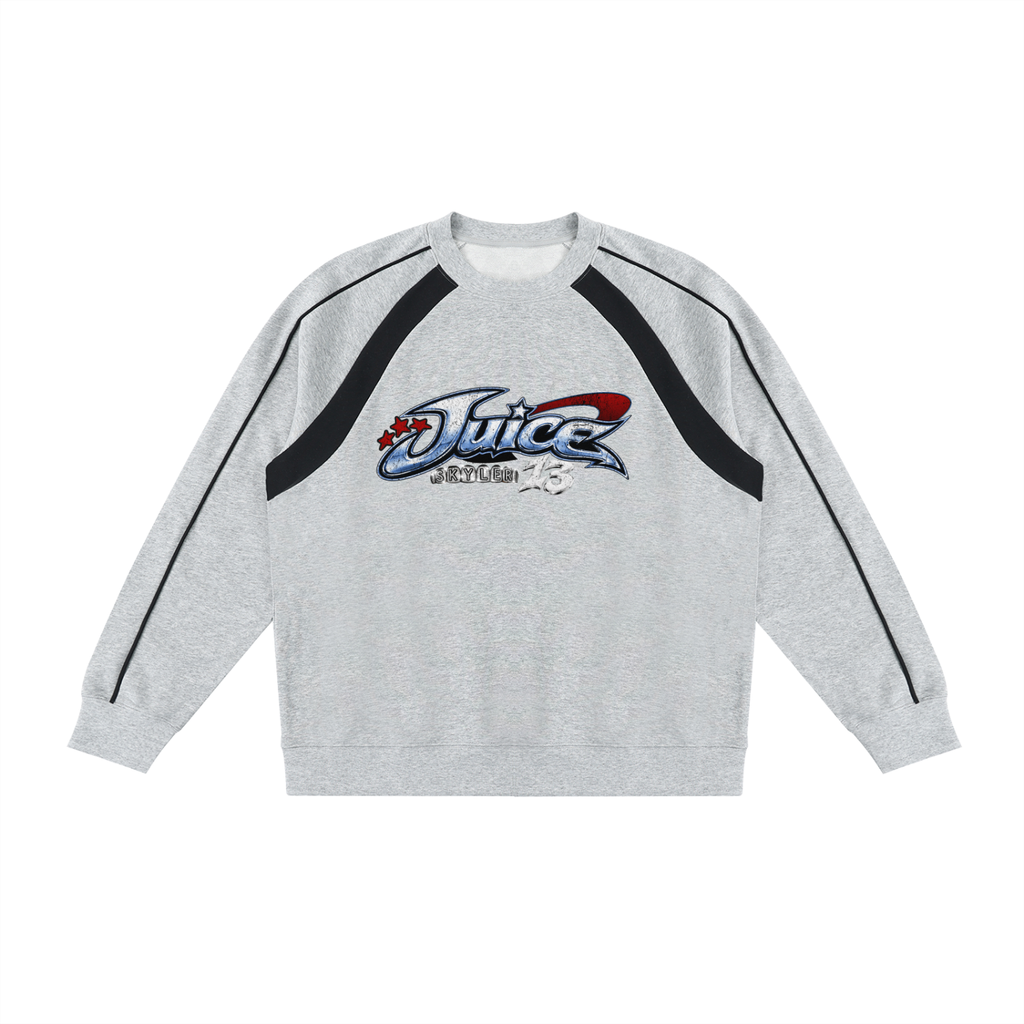 Skyler "JUICE" Bell Color Block Crewneck Sweatshirt