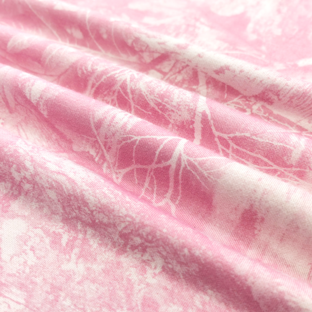 Buffalo Tailgate Dept Heavyweight Pink Camo Fleece Hoodie