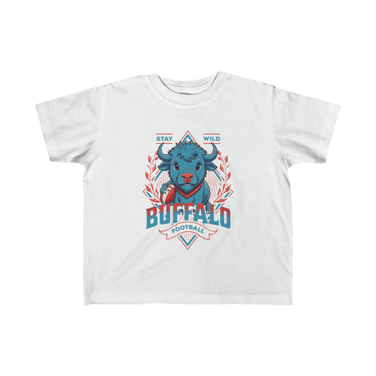 Toddler Kids Beanie Buffalo T Shirt, Buffalo Football Tee, Bills Mafia Shirt