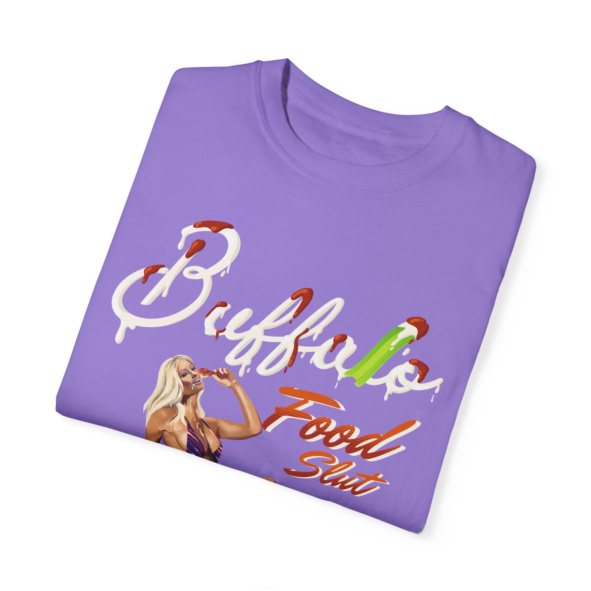 Buffalo Food Slut X Hashtag Beanie T-Shirt