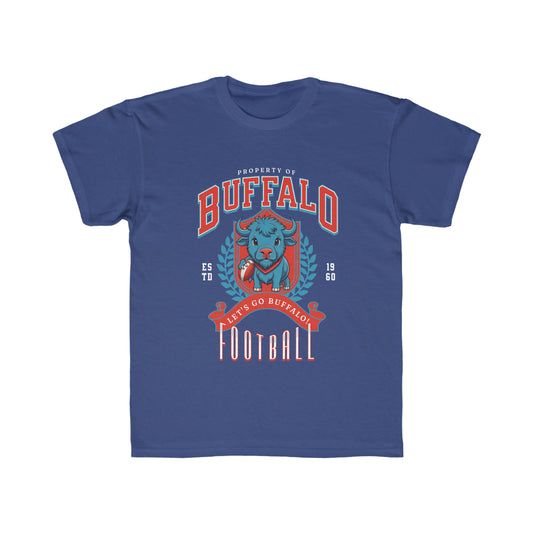 Kids Beanie Buffalo T Shirt, Buffalo Football Tee, Bills Mafia Shirt