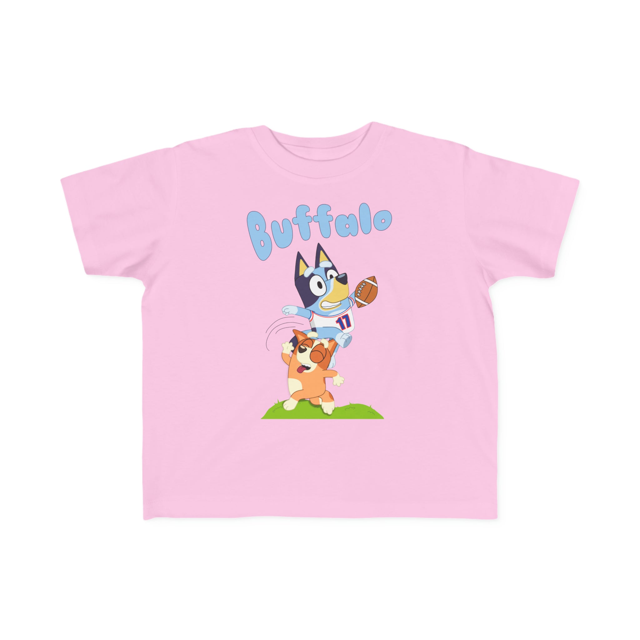 Bluey Buffalo Football Hurdle T-Shirt
