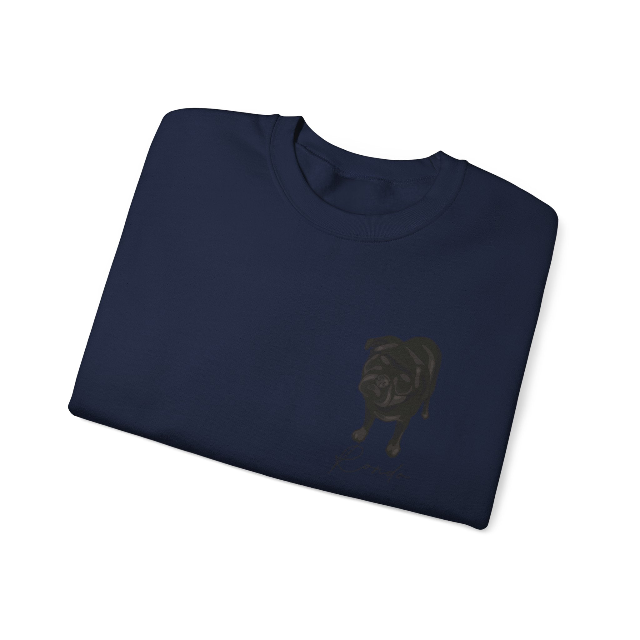 Crewneck sweatshirt with custom portrait
