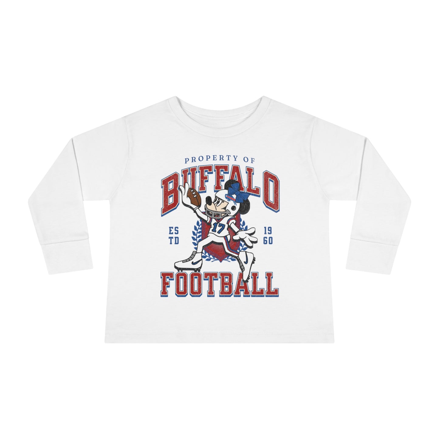 Minnie Buffalo Football Touchdown Long Sleeve Shirt