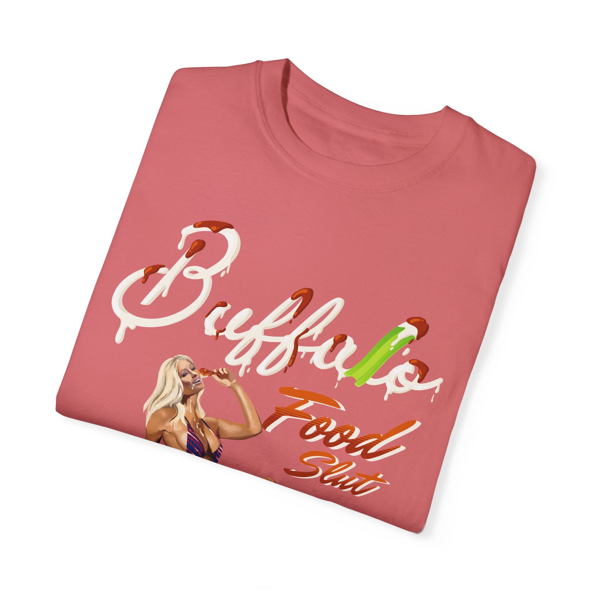 Buffalo Food Slut X Hashtag Beanie T-Shirt