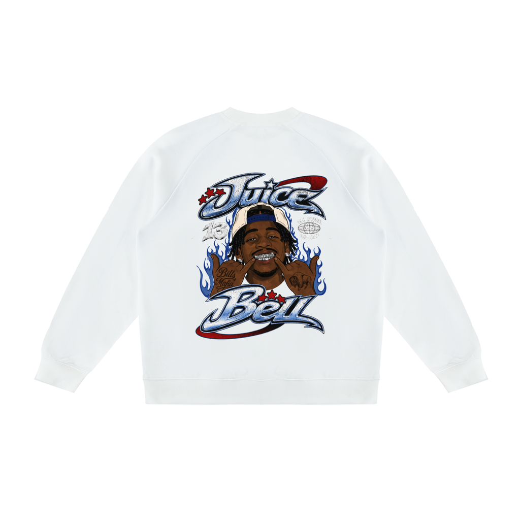 Skyler "JUICE" Bell Color Block Crewneck Sweatshirt