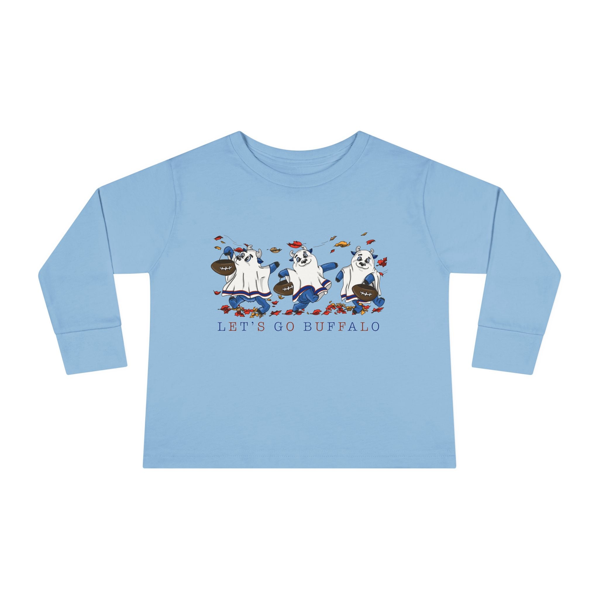 Spooky Billy Let's Go Buffalo Toddler Longsleeve