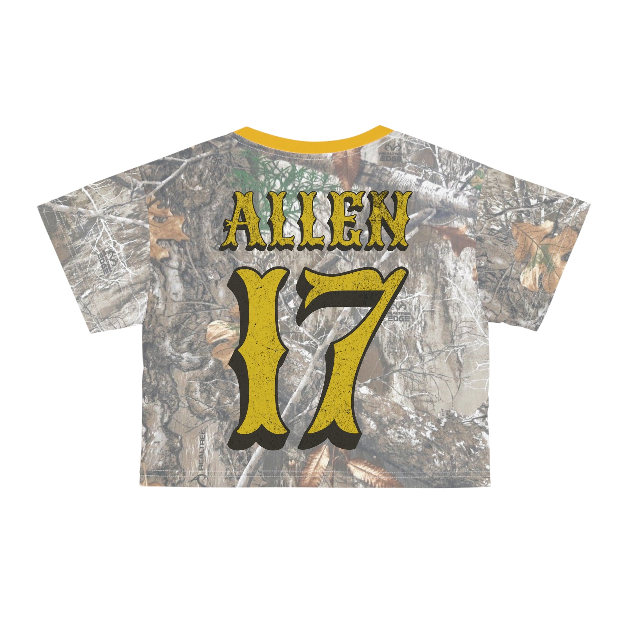Allen Wyoming Camo Crop Tee