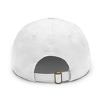 Baseball Hat with Leather Patch and custom portrait