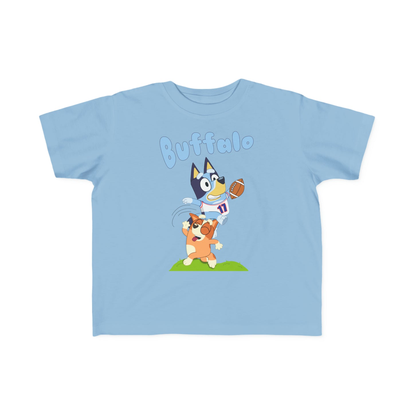 Bluey Buffalo Football Hurdle T-Shirt