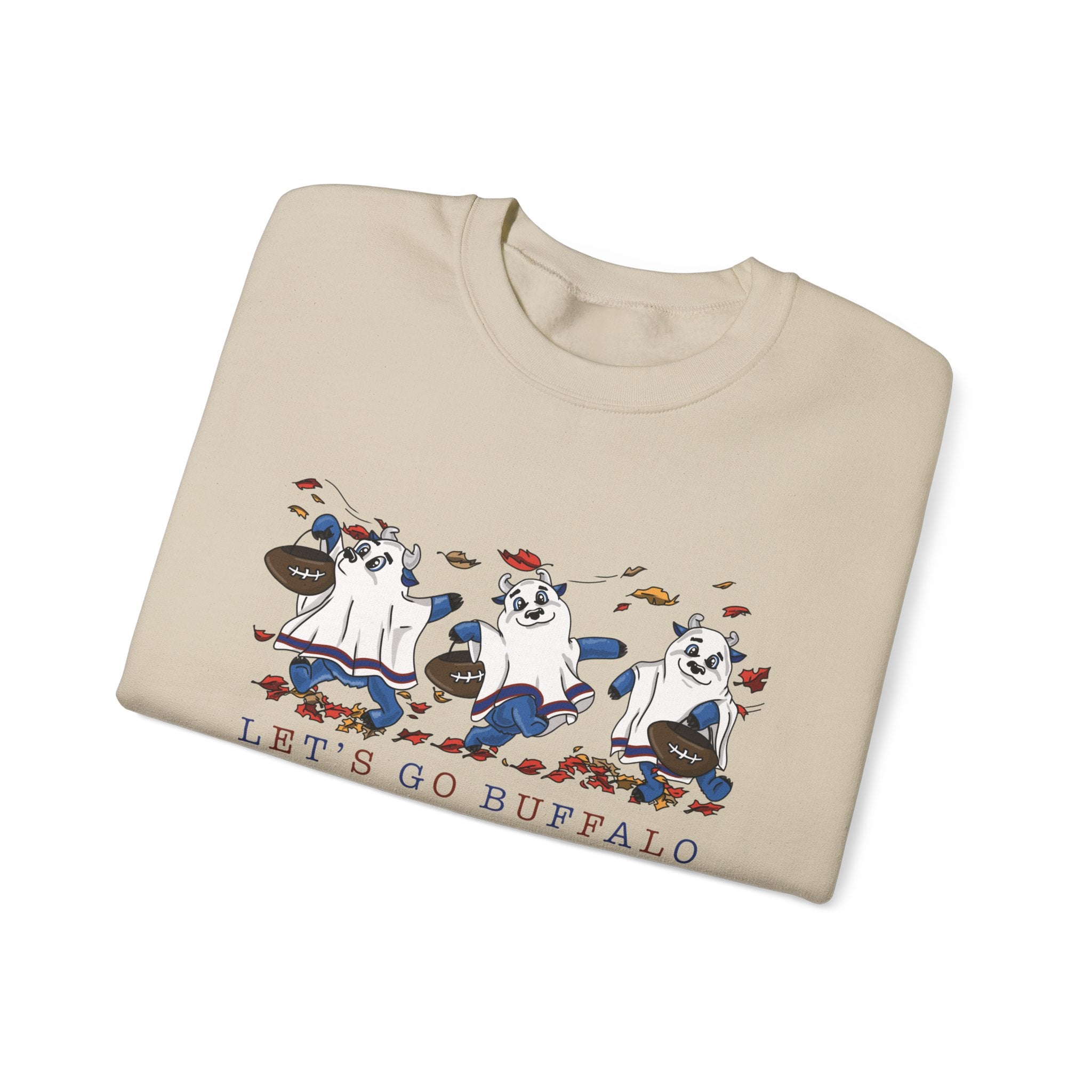 Spooky Billy Lets's go Buffalo Crewneck