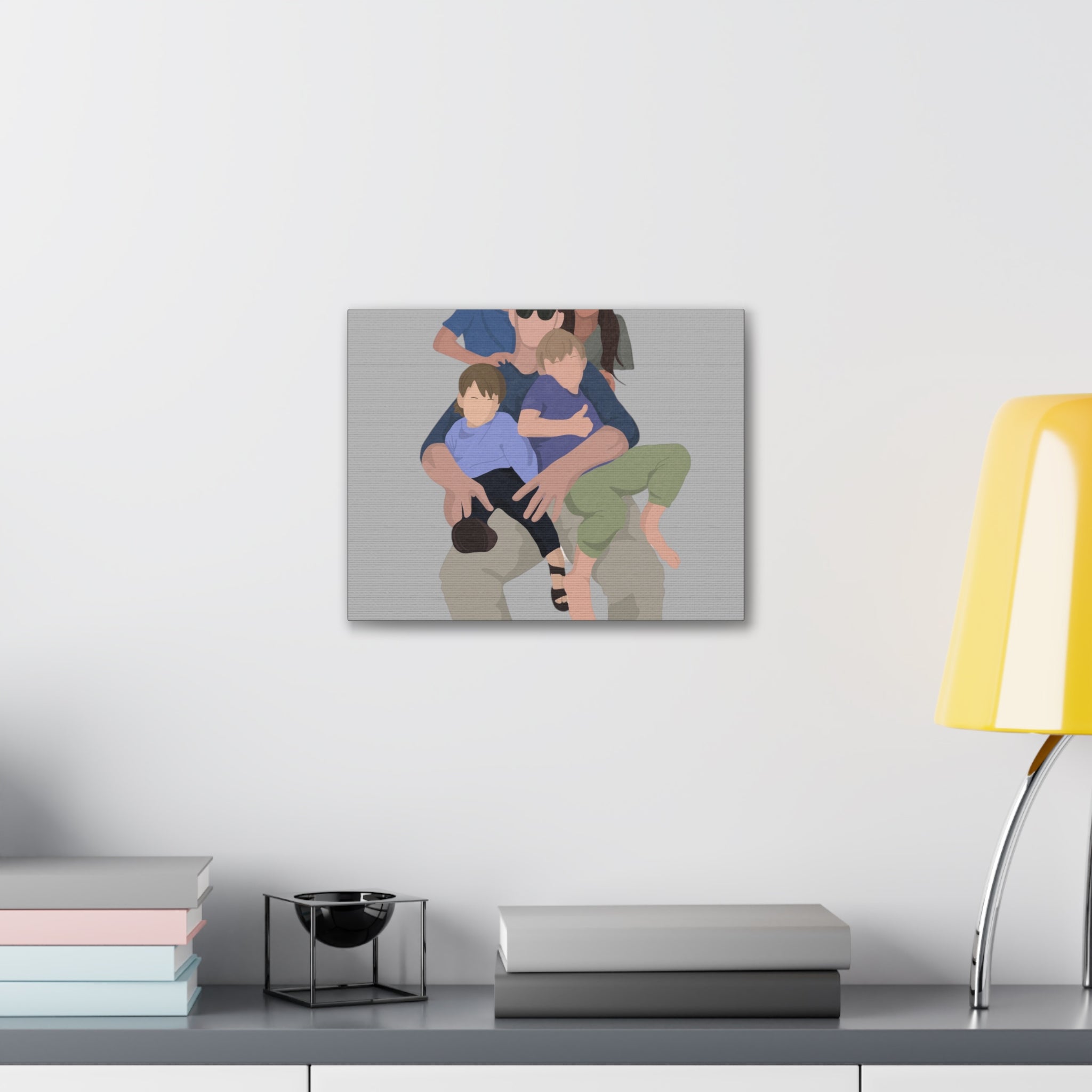 Canvas with custom portrait