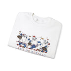 Spooky Billy Lets's go Buffalo Crewneck