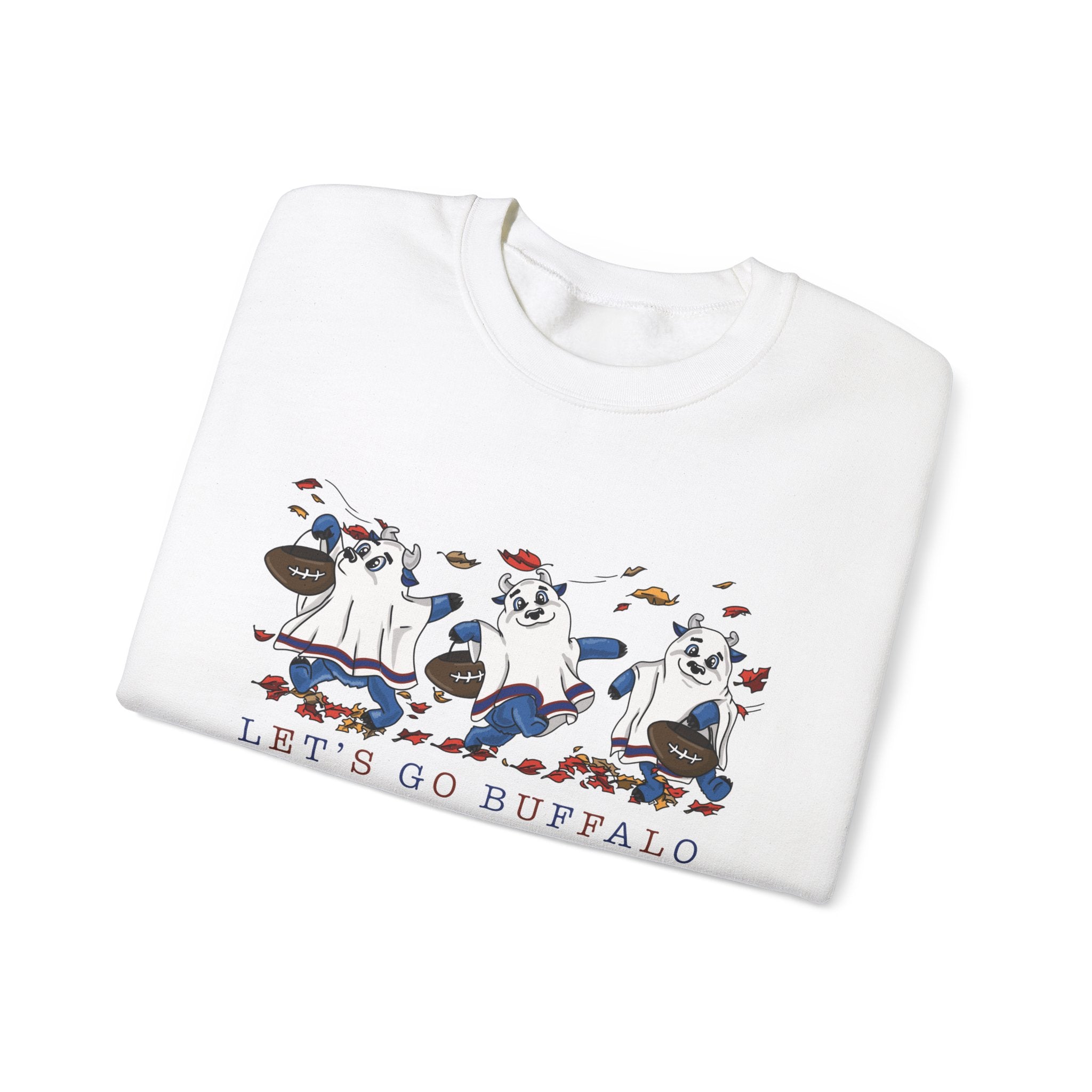 Spooky Billy Lets's go Buffalo Crewneck