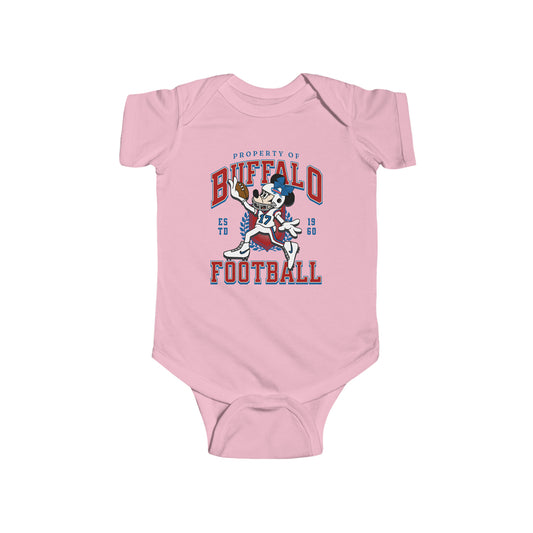 Minnie Buffalo Football Touchdown Infant Onesie