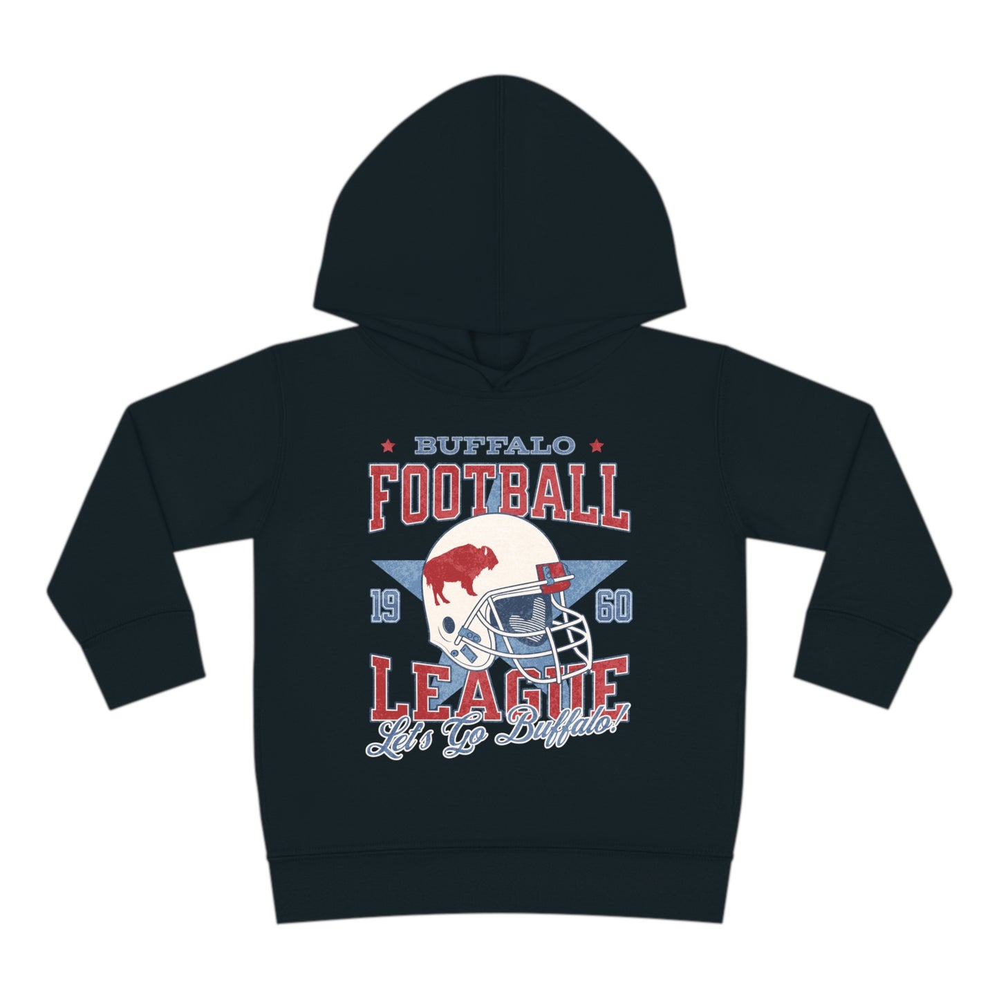 Buffalo Football League Vintage Style Toddler Hoodie