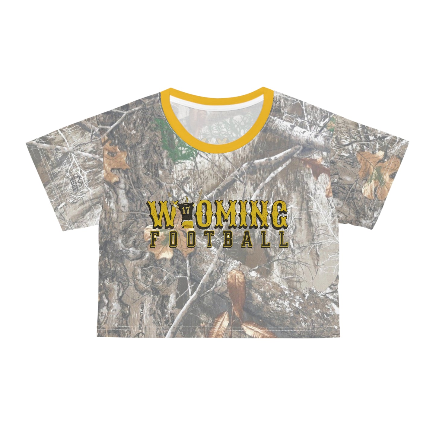 Allen Wyoming Camo Crop Tee