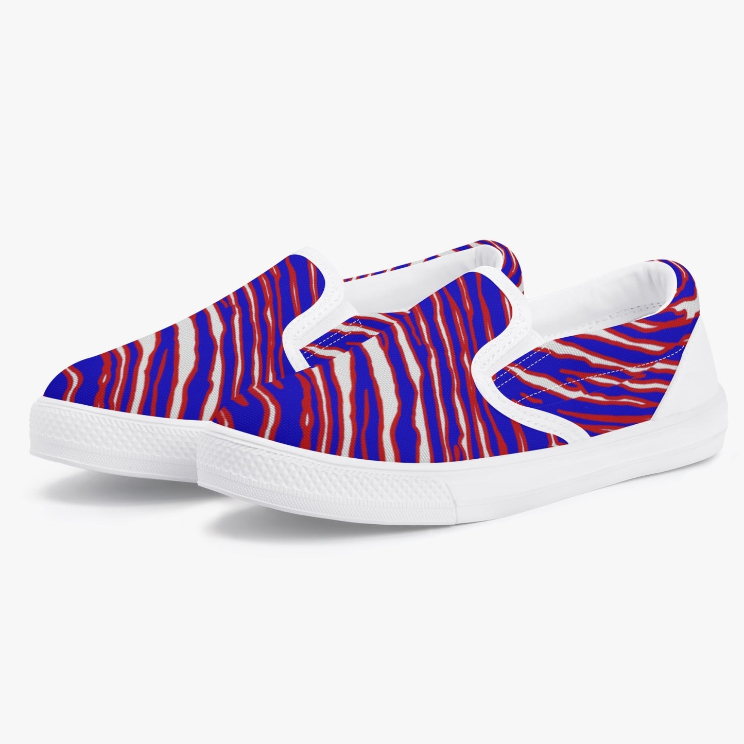 Kids Buffalo Zuba Slip on canvas sneakers