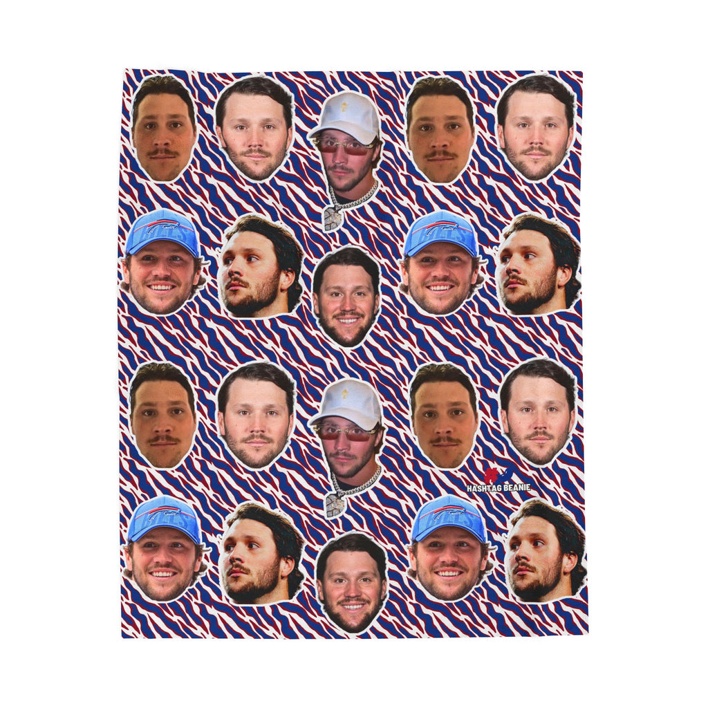 Allen Face Fleece Blanket
