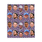 Allen Face Fleece Blanket