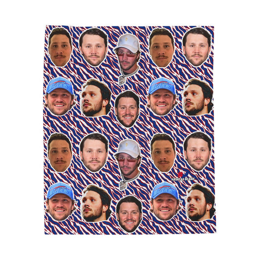 Allen Face Fleece Blanket