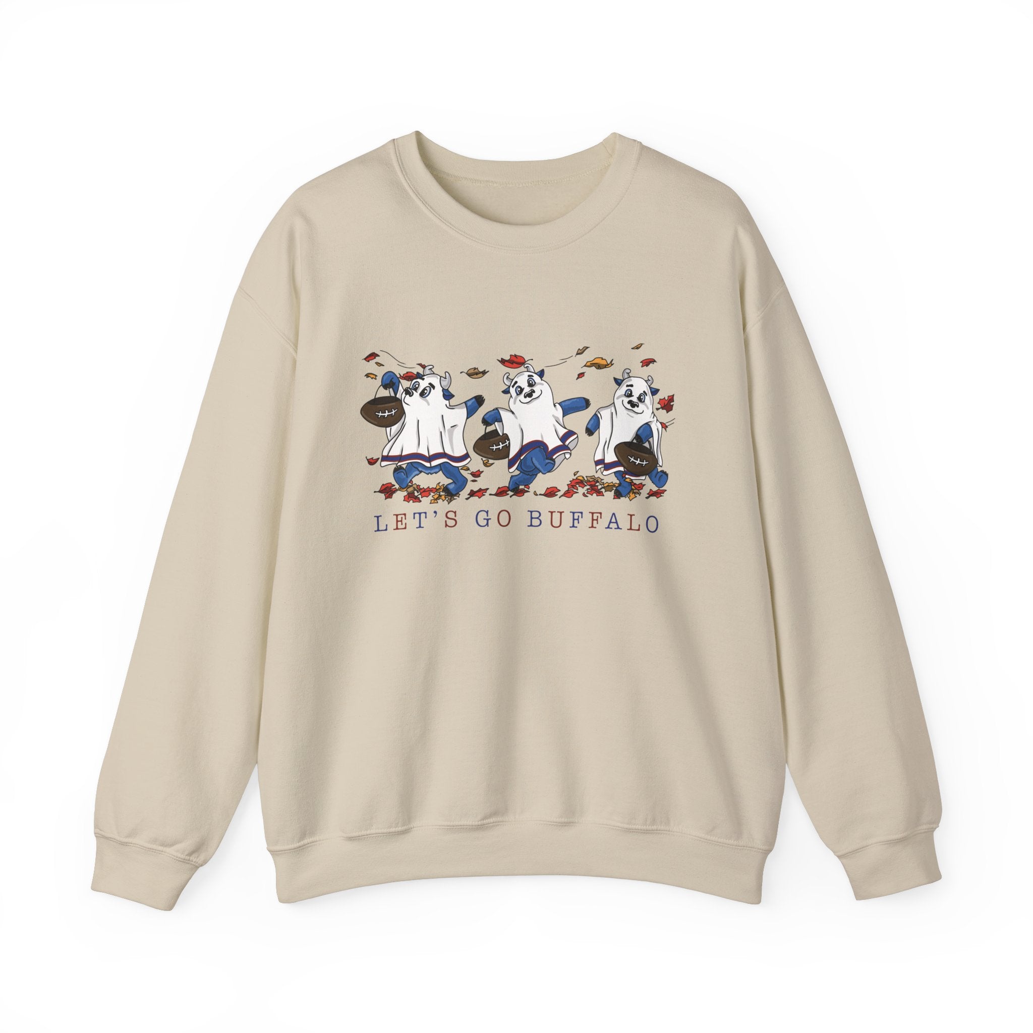 Spooky Billy Lets's go Buffalo Crewneck