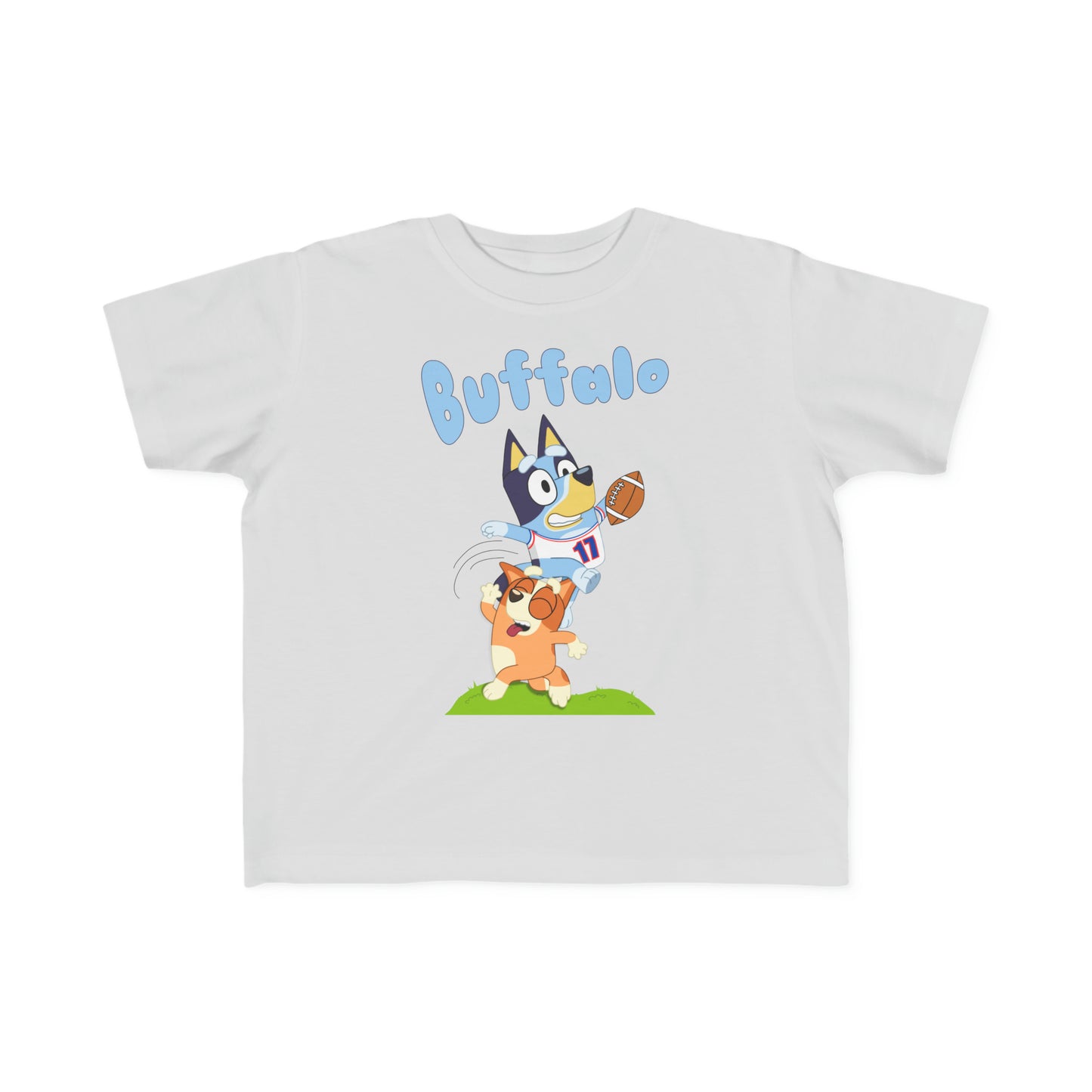 Bluey Buffalo Football Hurdle T-Shirt