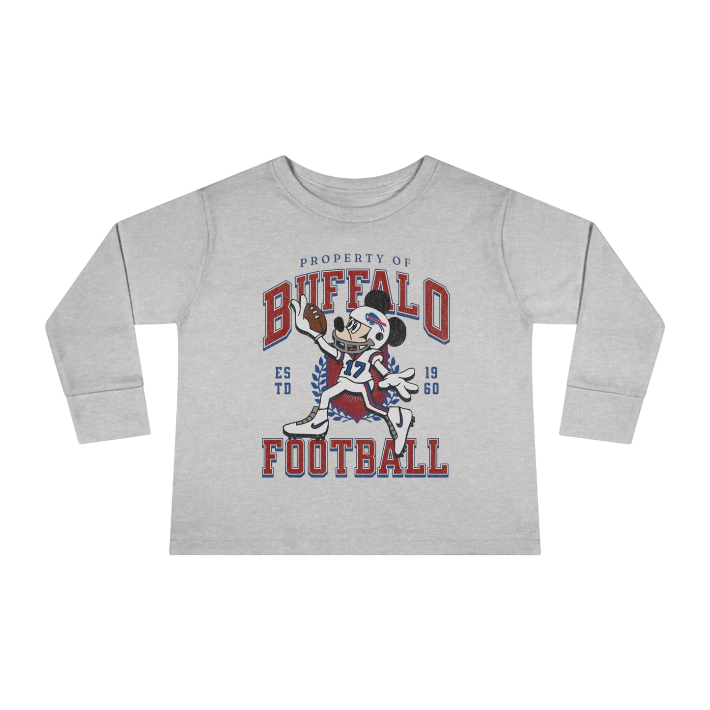 Mickey Buffalo Football Touchdown Long Sleeve Shirt