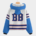Billy Buf Kid’s Sherpa Fleece Sweatshirt With Horns