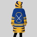 Adult Sabre Tooth Blanket Hoodie