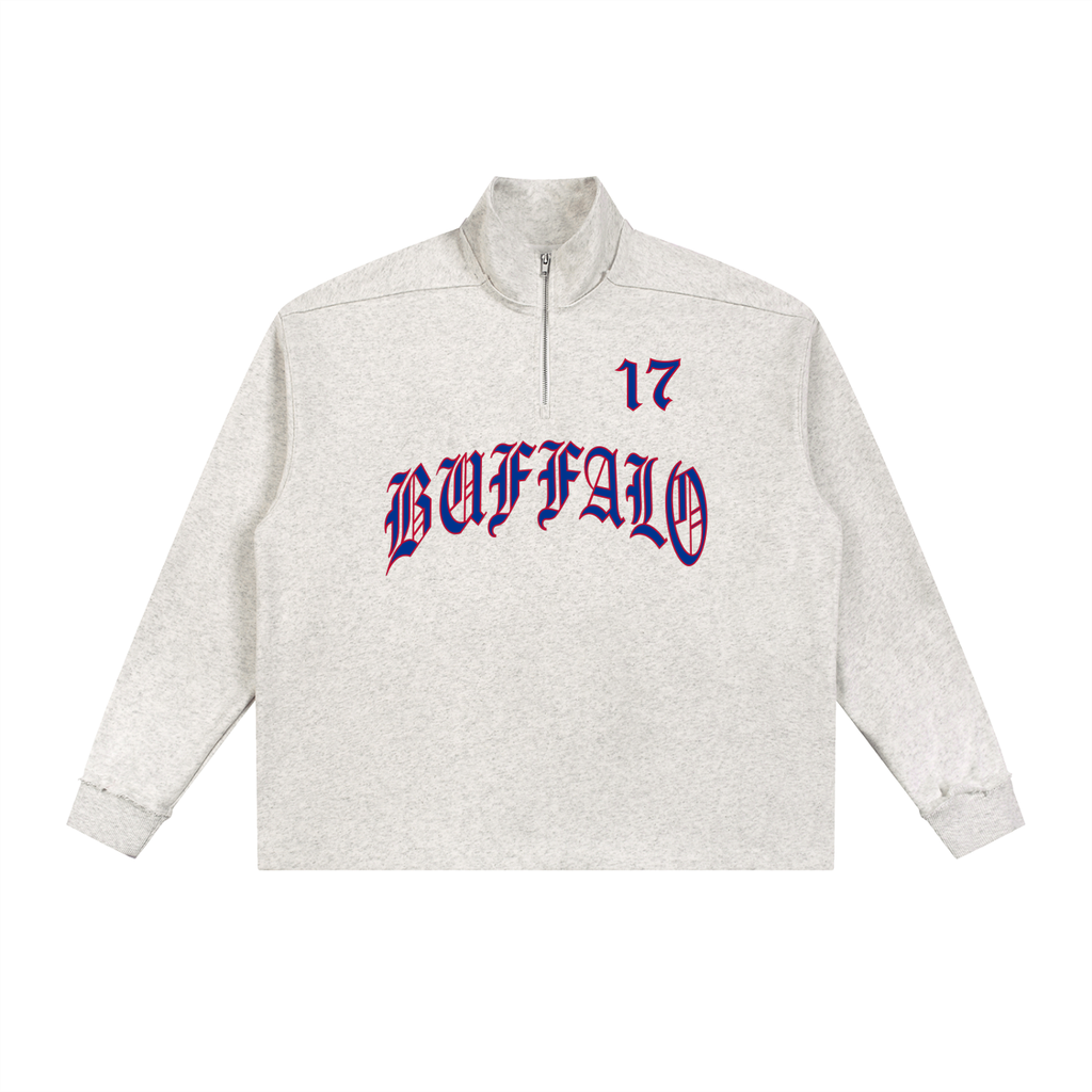 Mens Buffalo Football Quarter Zip