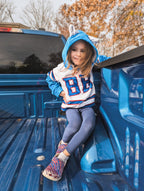 Billy Buf Kid’s Sherpa Fleece Sweatshirt With Horns